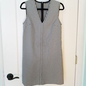 Theory Houndstooth Dress